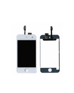 iPod Touch 4 Compatible LCD Touch Screen Assembly - White
