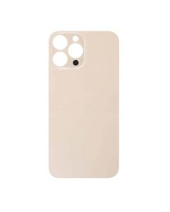 iPhone 13 Pro Compatible Back Glass Cover (Big Camera Hole) - Gold