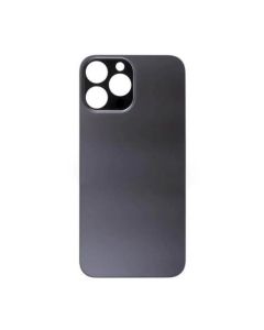 iPhone 13 Pro Max Compatible Back Glass Cover (Big Camera Hole) - Graphite