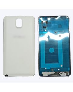 Galaxy Note 3 Compatible Back Frame Housing - White, AAA HIGH COPY