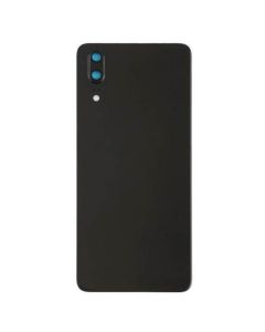 Huawei P20 Compatible Back Glass Cover - Black, AAA HIGH COPY