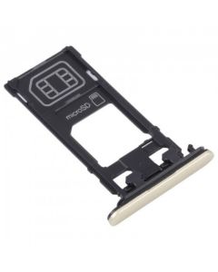 Xperia X Performance Compatible Sim/ Memory Card Tray - Lime Gold