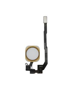 iPhone 5S / SE Compatible Home Button Flex Cable Full Assembly - Gold, OEM