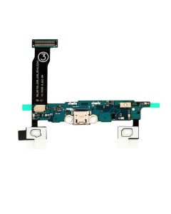 Galaxy Note 4 Compatible Charging Port Flex Cable with Menu Buttons