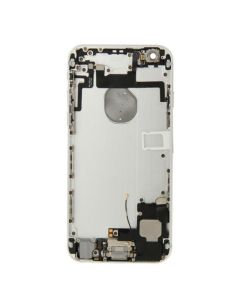 iPhone 6 Compatible Housing with Charging Port and Power Volume Flex Cable - White, OEM
