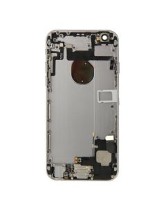 iPhone 6 Compatible Housing with Charging Port and Power Volume Flex Cable - Black, OEM