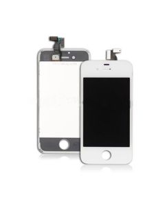 iPhone 4 Compatible LCD Touch Screen Assembly - White