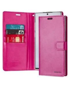 Mercury BlueMoon Diary Wallet Leather Case Cover For iPhone 13 Mini - Hot Pink