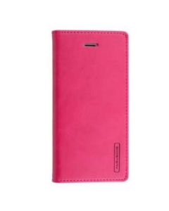Mercury Blue Moon FLIP Wallet Leather Case Cover For iPhone 12/ 12 Pro - Hot Pink