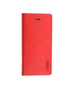 Mercury Blue Moon FLIP Wallet Leather Case Cover For Galaxy Note 20 - Red
