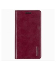 Mercury Blue Moon FLIP Wallet Leather Case Cover For Galaxy Note 20 - Wine