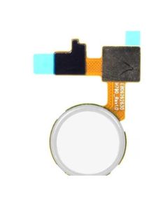 LG Nexus 5x Compatible Home Button Flex Assembly - White, OEM