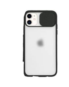 Mercury Camera Slide Peach Garden Bumper Case For Galaxy Note 20 - Black