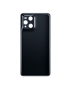 Oppo Find X3 Pro Compatible Battery Cover Rear Glass - Black