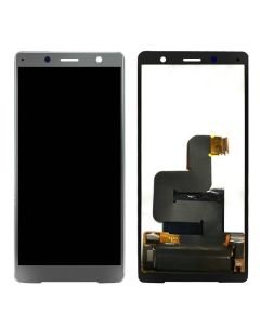 Xperia XZ2 Compact Compatible LCD Touch Screen Assembly - Silver