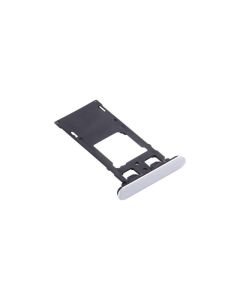 Sony Xperia XZ2 Compact Sim/ Memory Card Tray - White Silver
