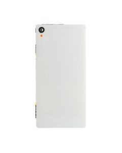Xperia Z3 Compatible Back Glass Cover - White