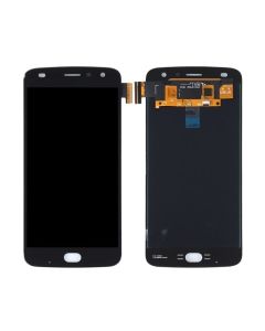 Moto Z2 Play Compatible LCD Touch Screen Assembly - Black, OEM